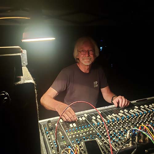 Jake Koehler, sound engineer, manager, Monkey's Uncle Band