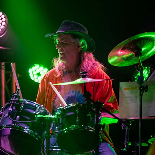 Jeff Basham – Drums and FXs in Monkey's Uncle